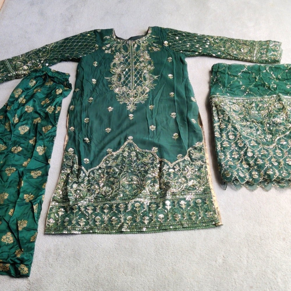 Party wear shalwar suit